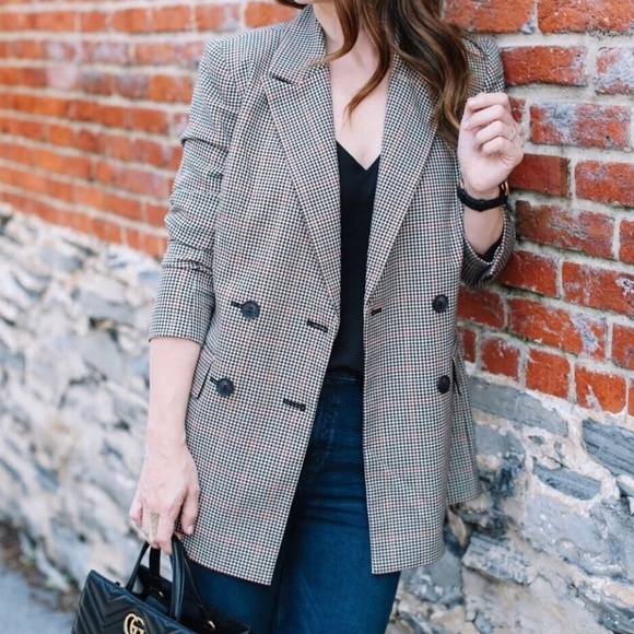 TROUVE BOYFRIEND BLAZER DOUBLE BREASTED  - SZ. M - Picture 3 of 3